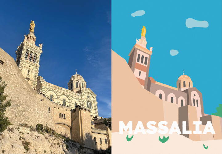 Image du projet Affiche sur Marseille