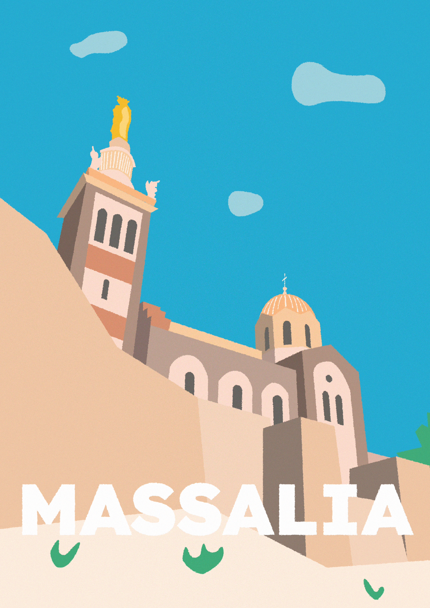 Bannière du projet Affiche sur Marseille